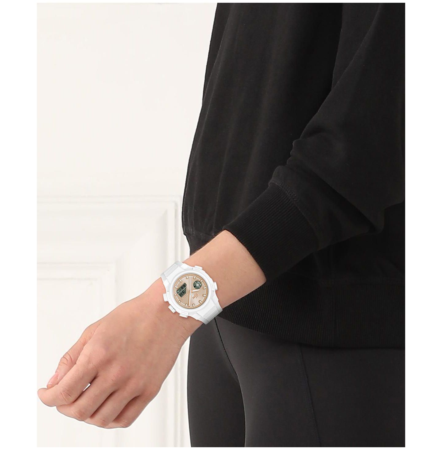 Женские часы Lacoste LC33 White Silicone Strap Watch, 40mm — фото 7