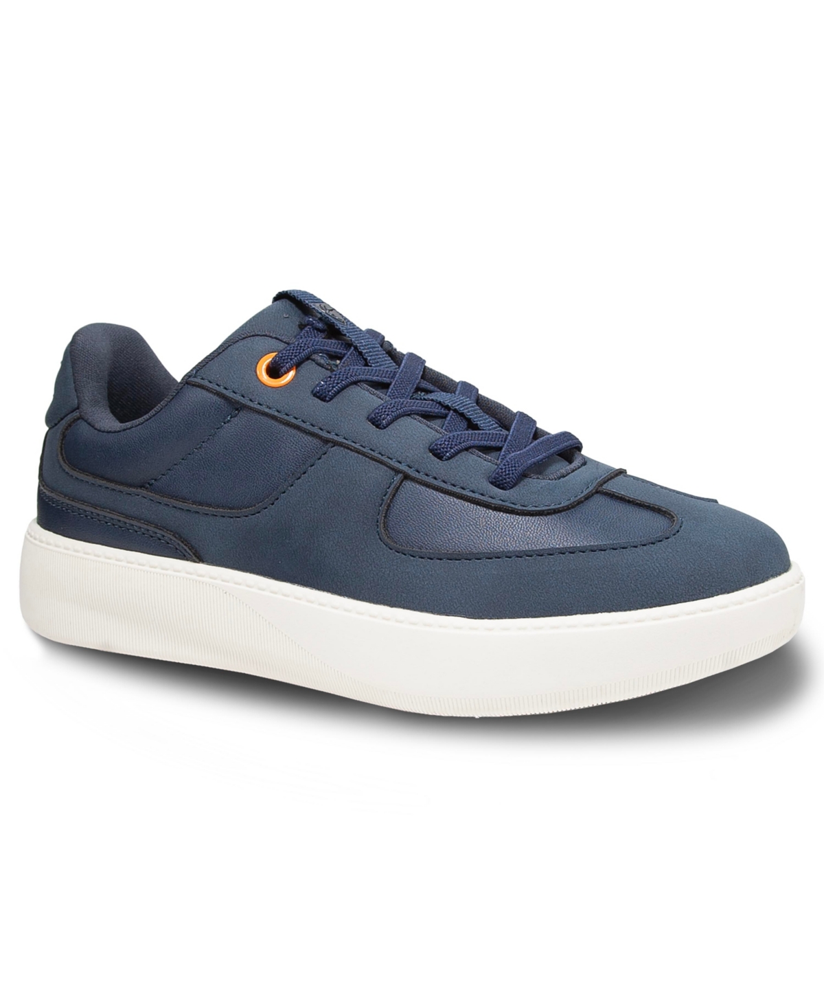Deer Stags Little Boys Energy Junior Bungee Lace Fashion Sneaker In Navy