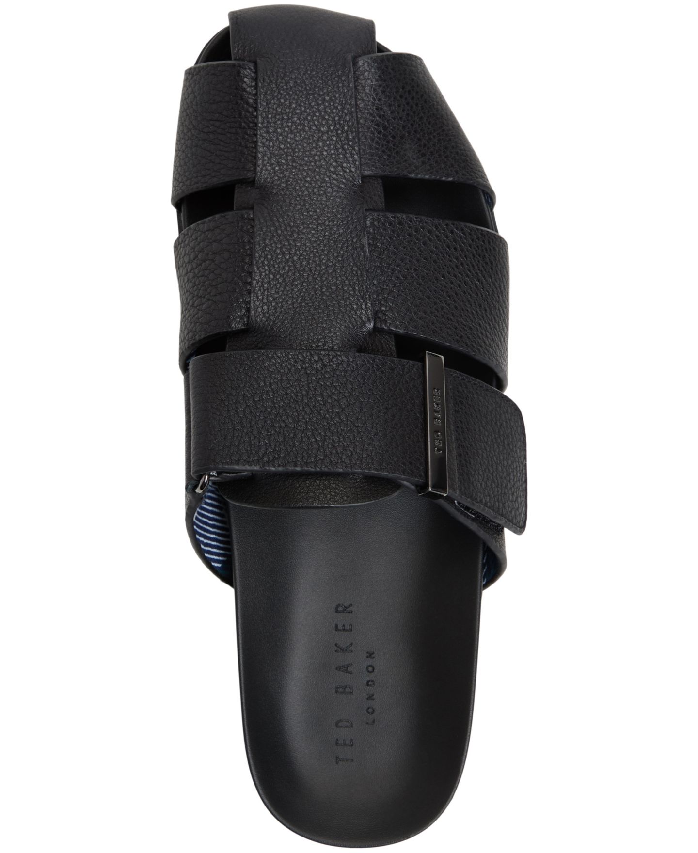 Мужские сандалии Ted Baker Brixham Slip On, цвет: Чёрный — фото 3