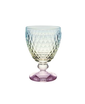 Boston Red Wine Glasses, Set of 4 