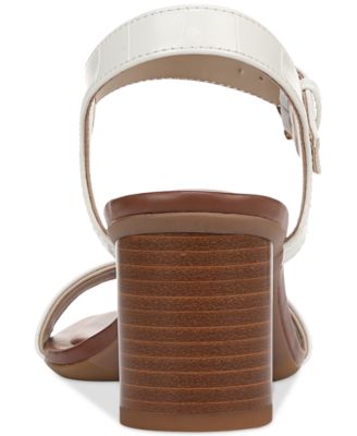 Women's Hadleyy Cylinder Stacked Heel Dress Sandals, Created for Macy's