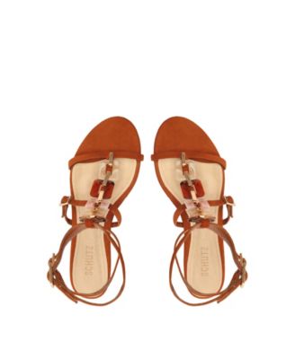 Women's Cassandra Round Toe Flat Sandals