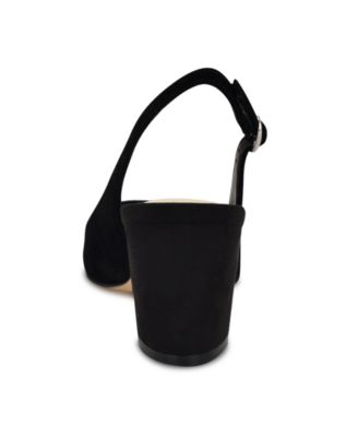 Women's Kamsee Block Heel Slingback Pumps