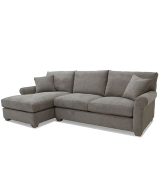 Reiter 2-Pc. Fabric Sectional Sofa, Exclusively at Macy's