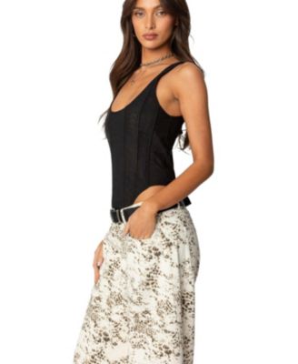 Womens Taty Mesh Corset