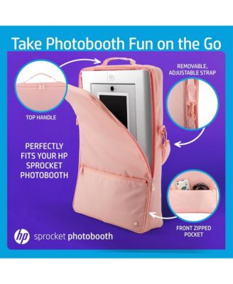Sprocket Photobooth 3x4 Photo Printer, Bundle with Zink Paper (100 Sheets) & Carrying Case