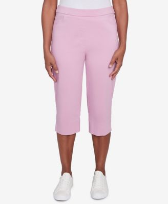 Women's Classic Flat Front Allure Classic Clamdigger Pant