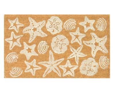Liora Manne Natura Shells Rug Collection In White