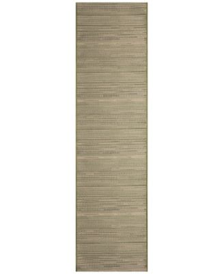 Liora Manne' - Miranda Tweed Stripe 1'11"x7'6" Runner Area Rug