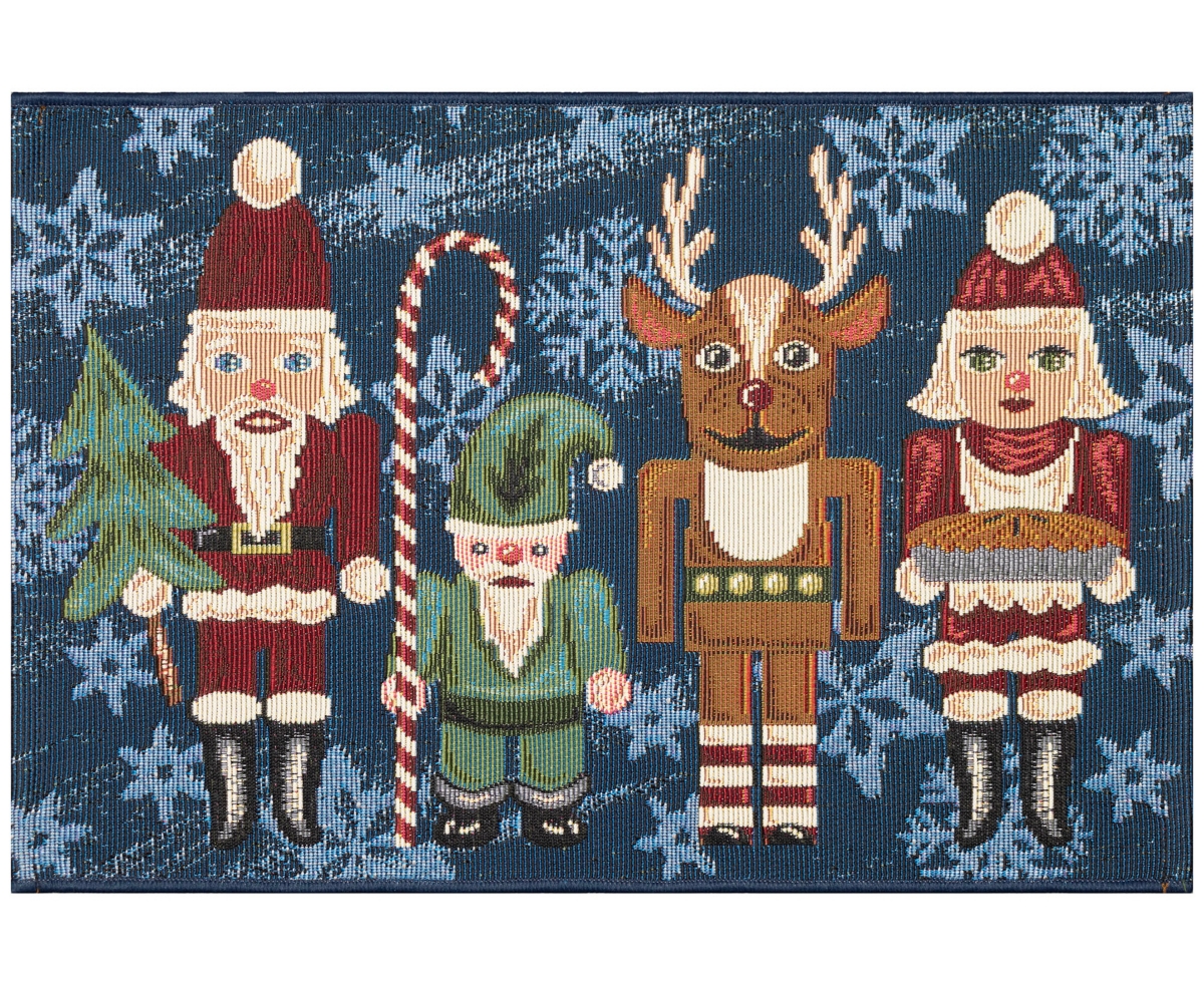 Liora Manne Esencia Nutcracker Sweet 2'5"x3'11" Area Rug In Navy