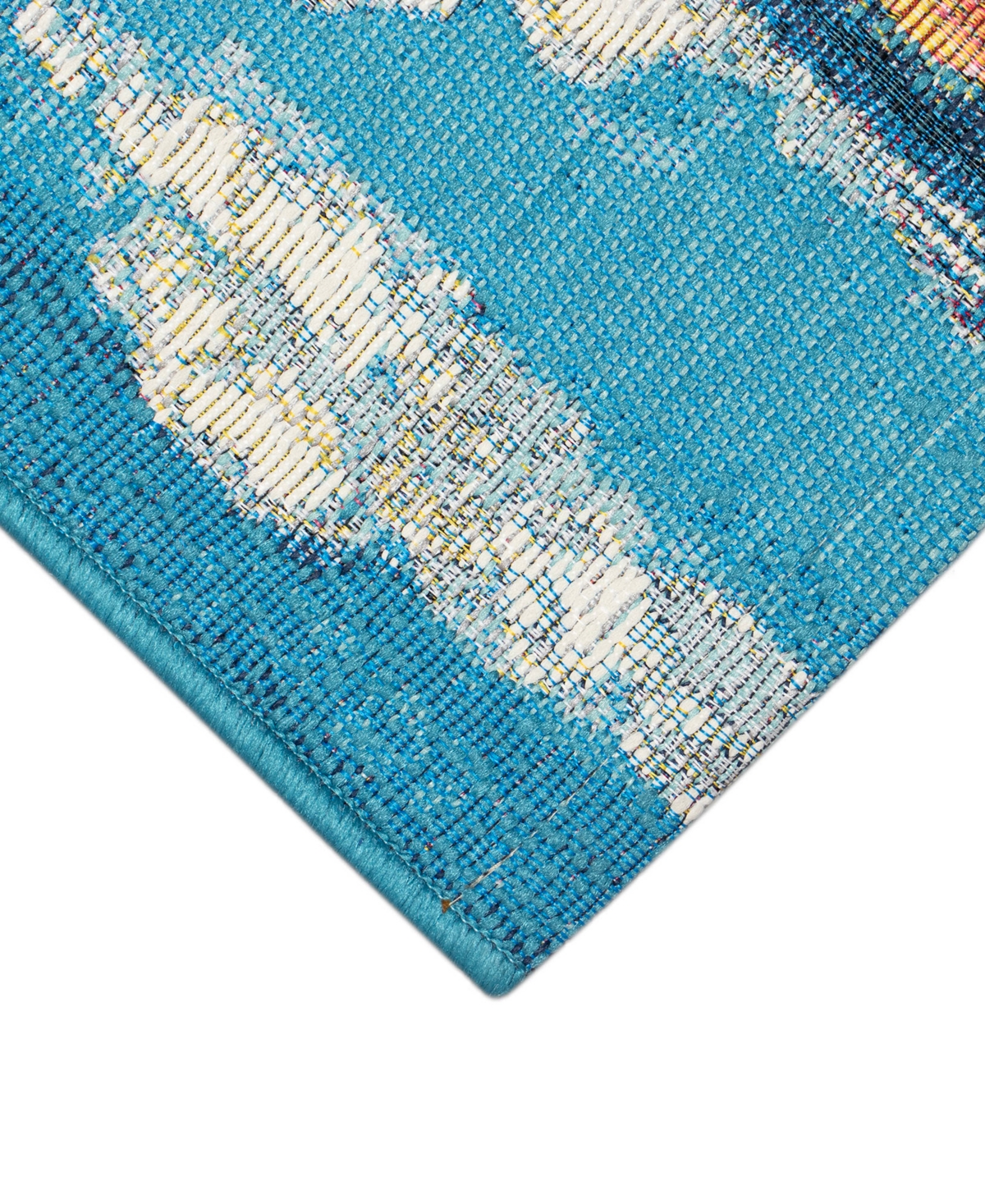 Liora Manne Frontporch Beach Umbrellas Area Rug In Ocean
