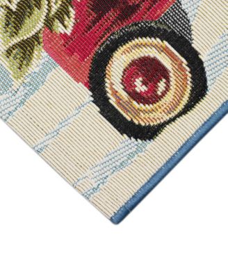 Esencia Wagon Wonderland 2'x2'10" Area Rug