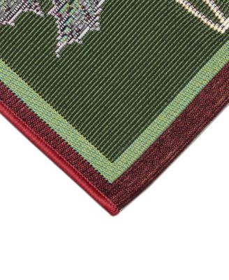 Esencia Let's Get Jolly 2'x2'10" Area Rug