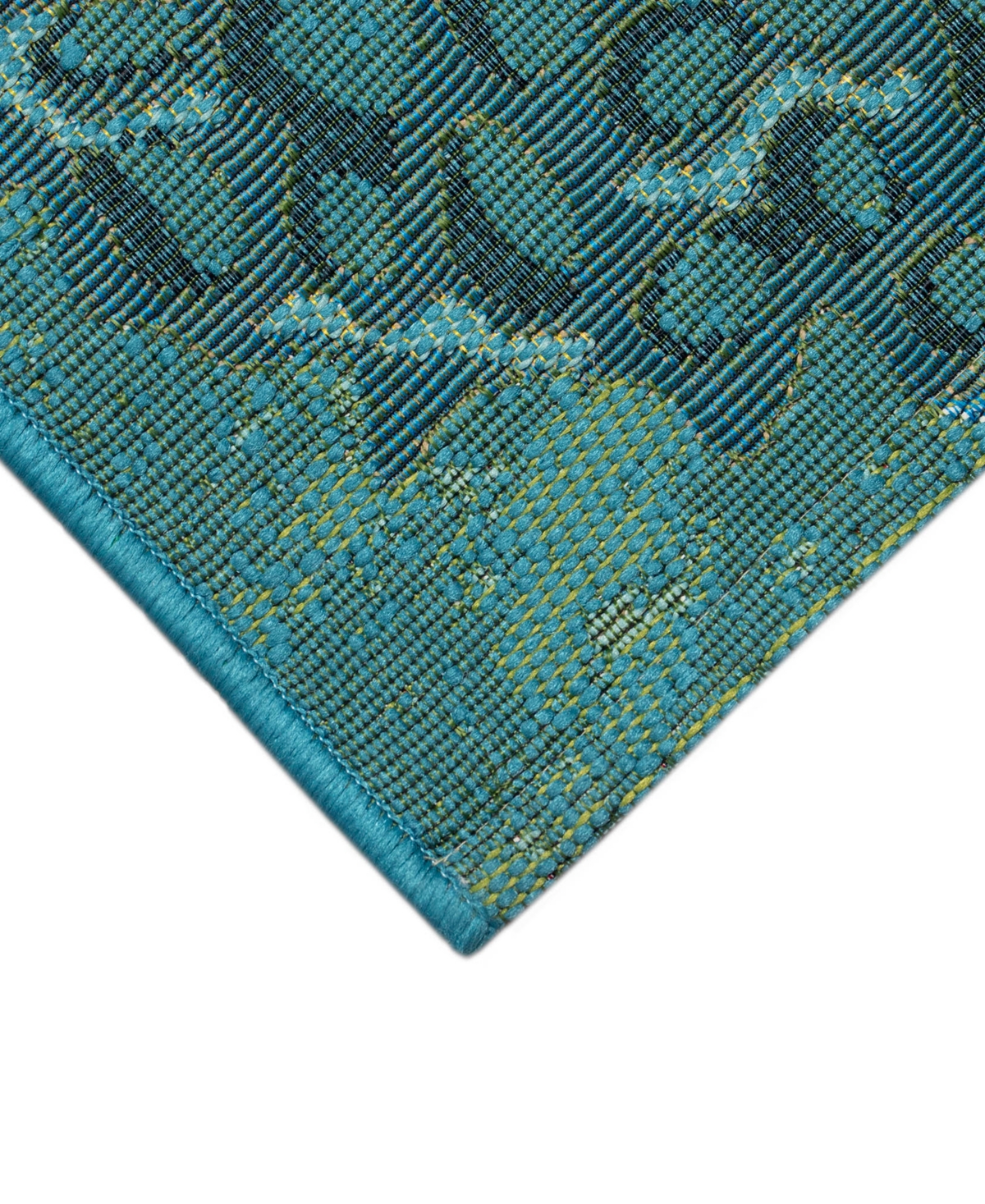 Liora Manne Marina Fish 8'10"x11'9" Area Rug In Aqua