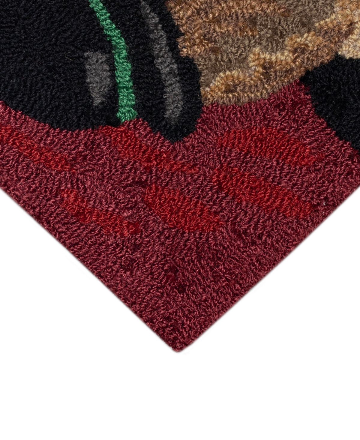 Liora Manne Frontporch Poker Pups Runner Area Rug, 2' X 5' In Multi