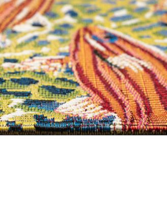 Esencia Fish 1'11"x4'11" Runner Area Rug