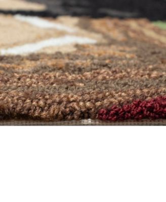 Liora Manne Frontporch Poker Pups Rug Collection In Multi