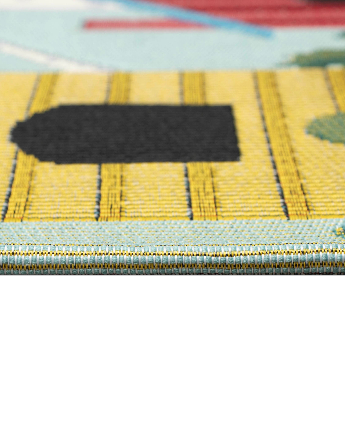 Liora Manne Esencia Bird Condos 1'11"x4'11" Runner Area Rug In Blue