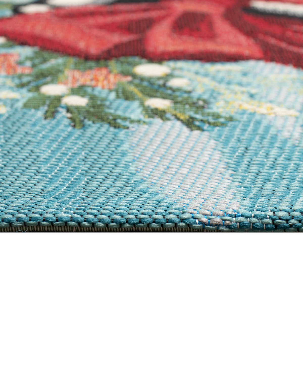 Shop Liora Manne Esencia Seas And Greetings 2'5"x3'11" Area Rug In Ocean