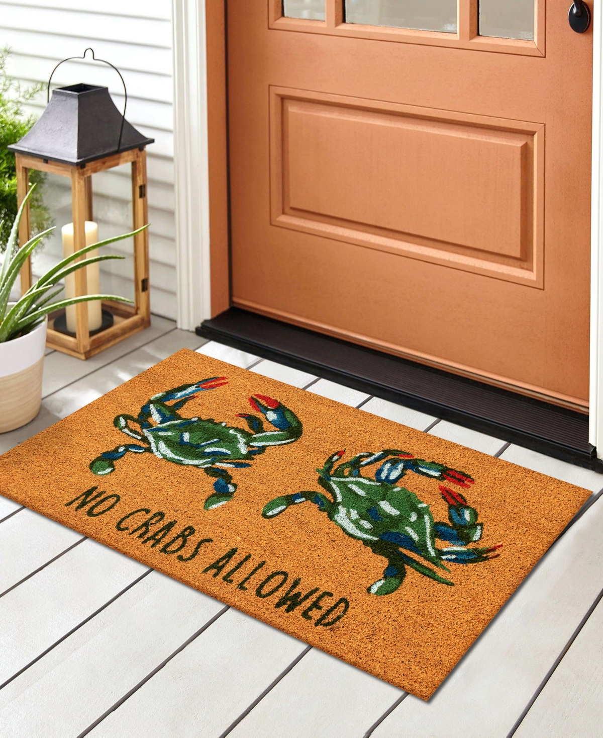 Liora Manne' Natura No Crabs Allowed 2'x3' Area Rug