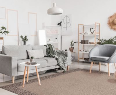 Monaco Leopard Border 7'10"x7'10" Square Area Rug