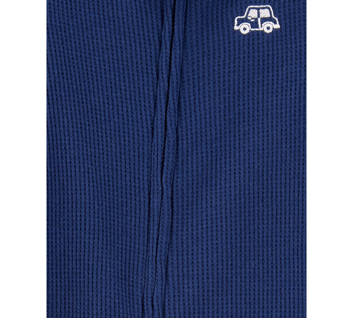 Carter's Baby Boys 1-piece Thermal Footed Pajamas In Navy,car