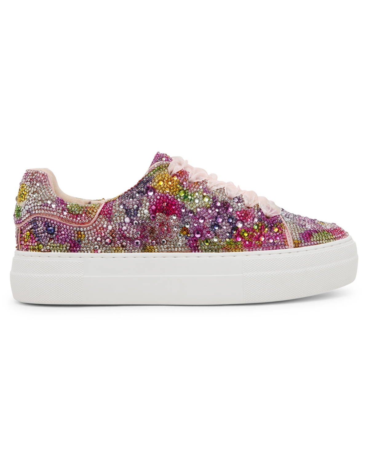 BETSEY JOHNSON WOMEN'S SIDNY PLATFORM LACE-UP SNEAKERS 
