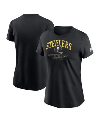 Nike - Women's Black Pittsburgh Steelers Hometown Local Pack T-Shirt