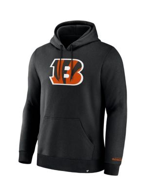 Men's Black Cincinnati Bengals Legacy Fleece Pullover Hoodie