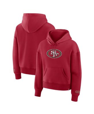Fanatics - Women's Scarlet San Francisco 49ers Legacy Fleece Pullover Hoodie