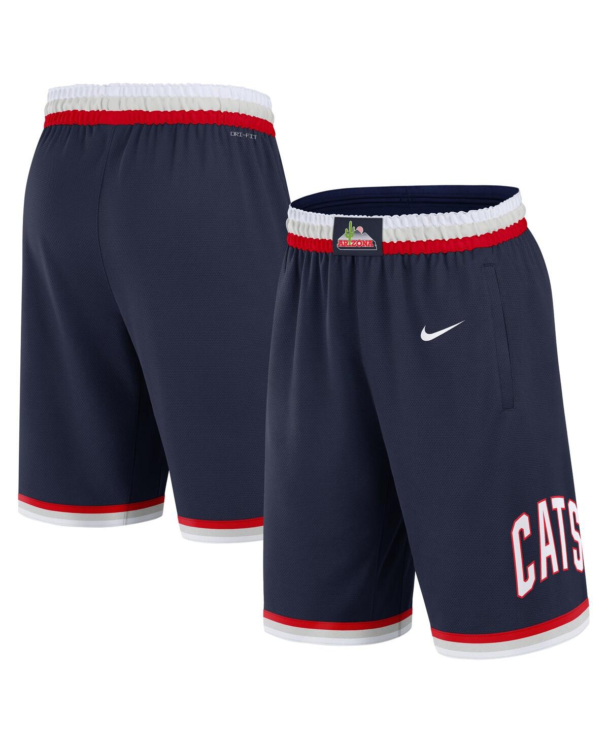 Nike Men's Navy Arizona Wildcats Road Replica Performance Shorts - Navy