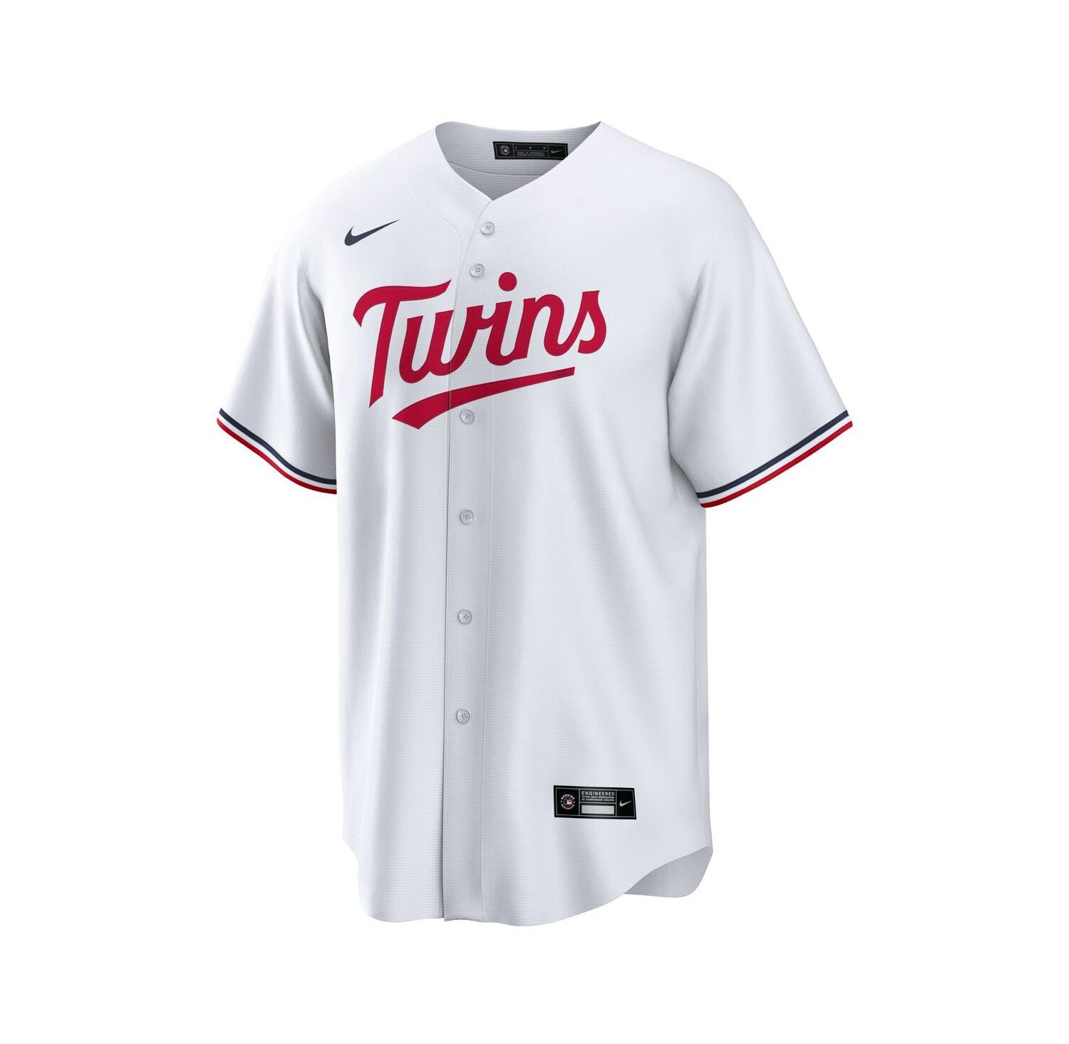 Men's Ryan Jeffers White Minnesota Twins Home Replica Player Jersey