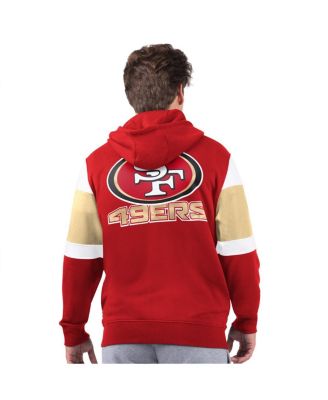 Men's Scarlet San Francisco 49ers Extreme Full-Zip Hoodie