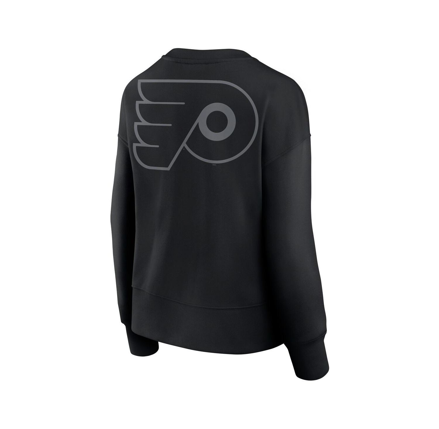 Women's Black Philadelphia Flyers Elements Flow Pullover Sweatshirt