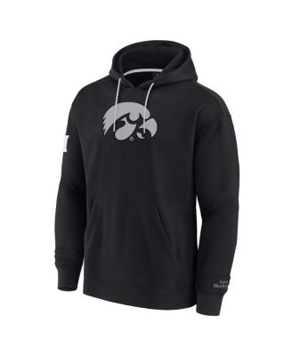 Men's Black Iowa Hawkeyes Pace Pullover Hoodie