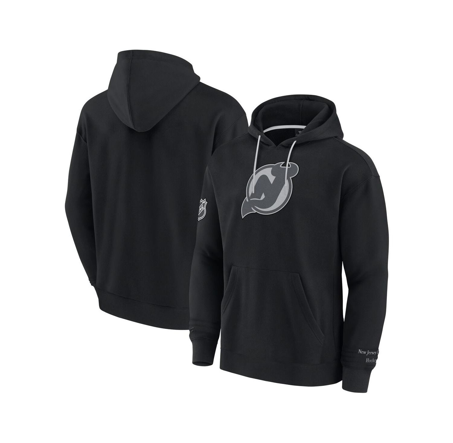 Men's Black New Jersey Devils Elements Pace Pullover Hoodie
