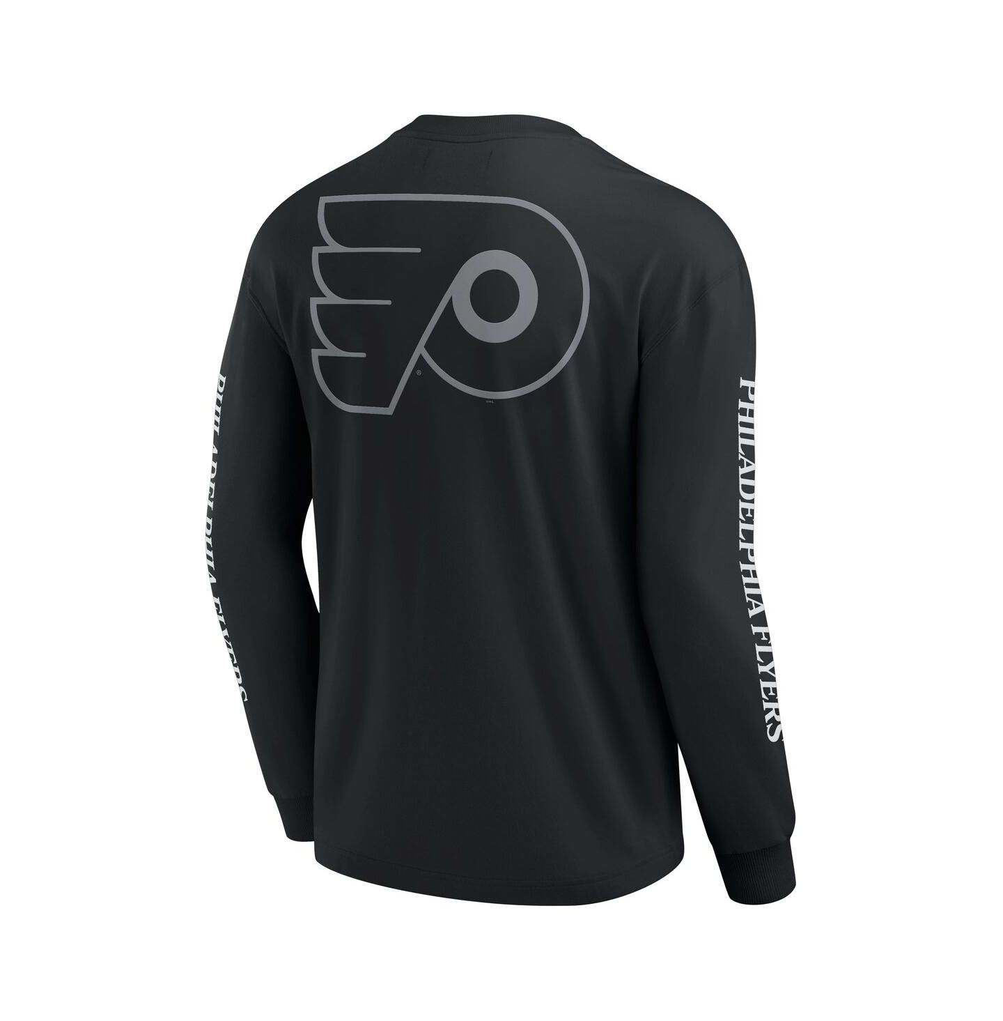 Мужская футболка Fanatics Black Philadelphia Flyers Elements Strive Long Sleeve — фото 3