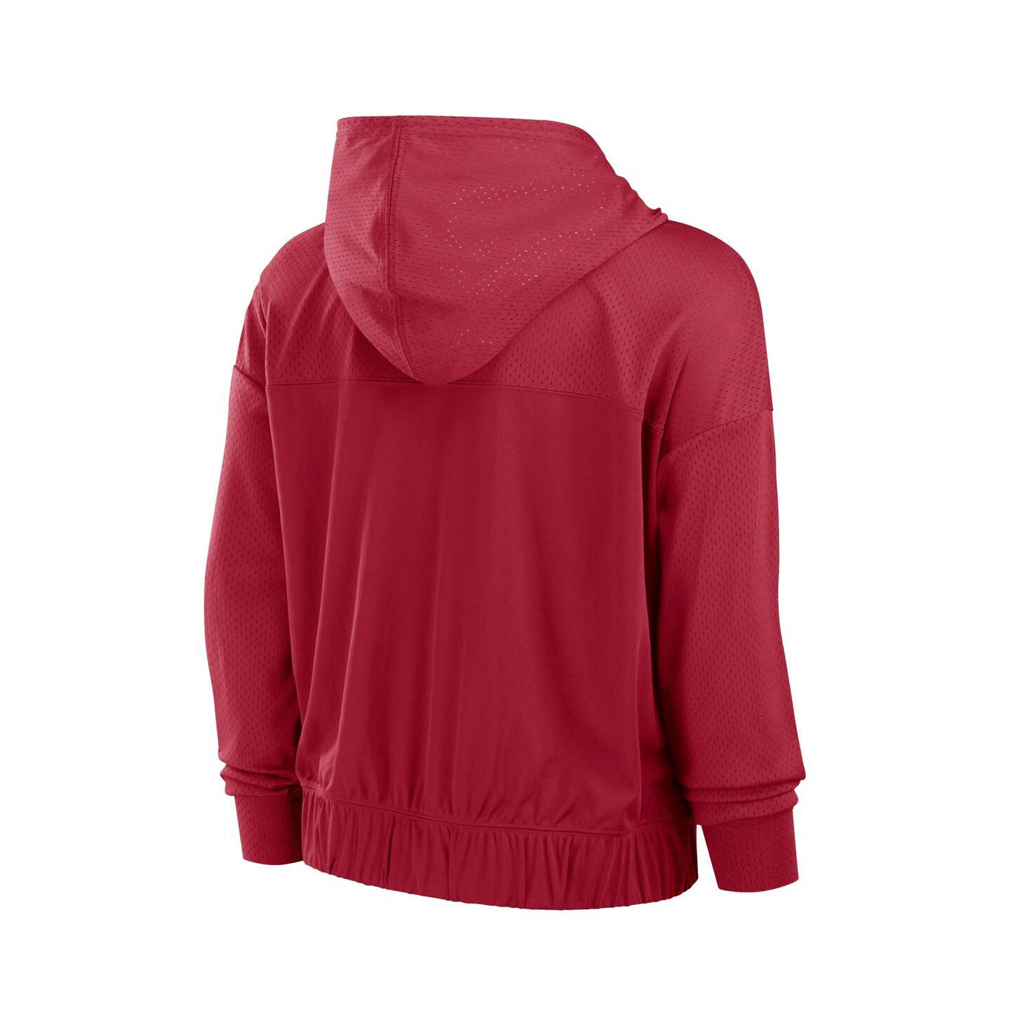 Женское худи Fanatics Scarlet San Francisco 49ers Script Lock Full-Zip — фото 2