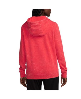 Women's Red Liverpool 2024/25 Third Club Fleece Pullover Hoodie