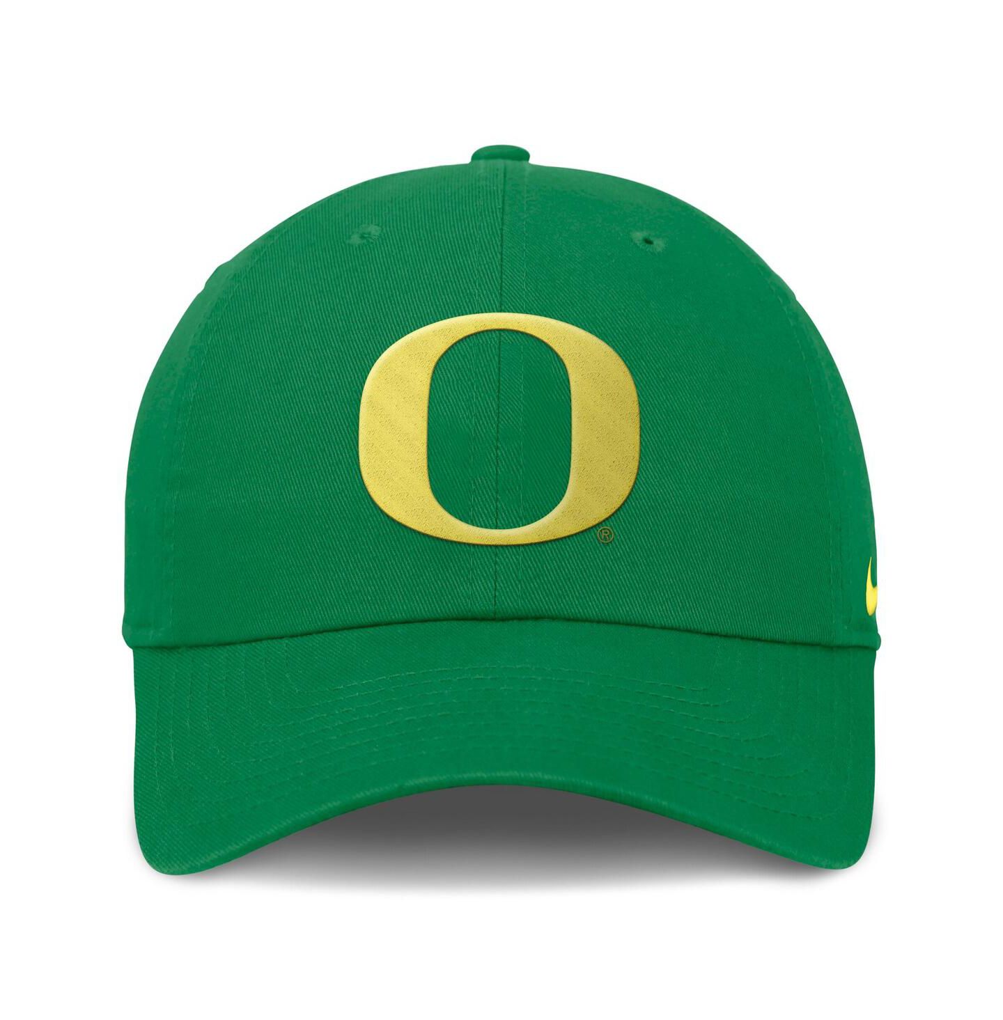 Мужская кепка Nike Green Oregon Ducks Club Performance Adjustable Hat — фото 2