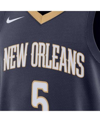 Men's and Women's Dejounte Murray Navy New Orleans Pelicans 2024 Offseason Addition Nike Swingman Jersey