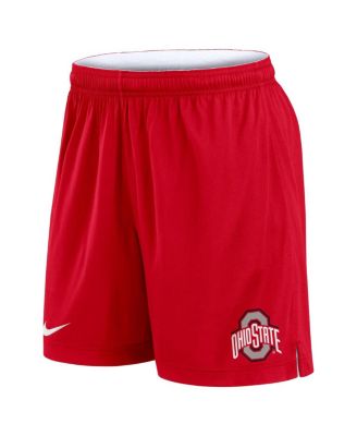 Men's White/Scarlet Ohio State Buckeyes Primetime Reversible Performance Shorts