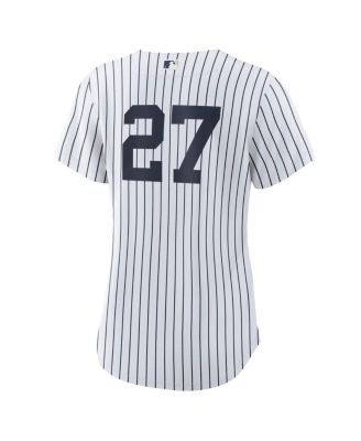 Women's Giancarlo Stanton White New York Yankees Home Replica Player Jersey