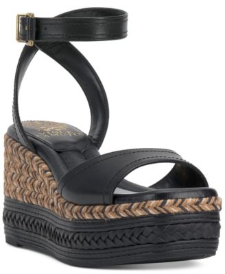 Vince Camuto - Women's Lilla Two-Piece Platform Wedge Sandals