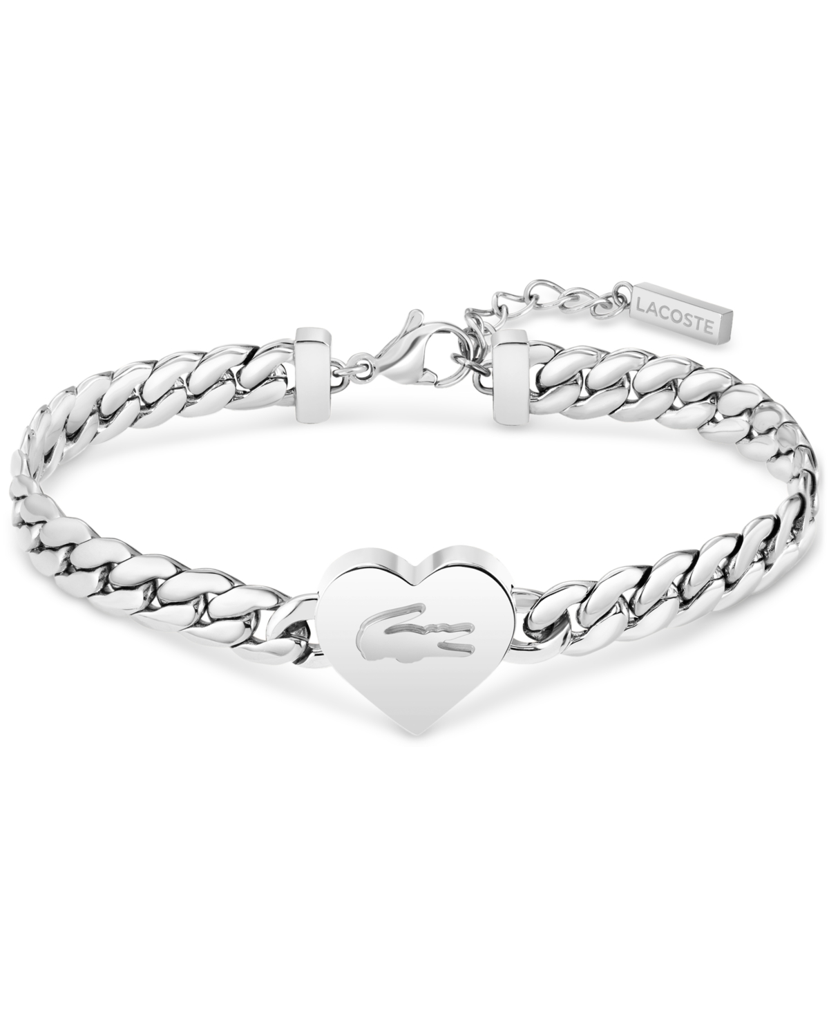 LACOSTE LOVE MY CROC HEART BRACELET 