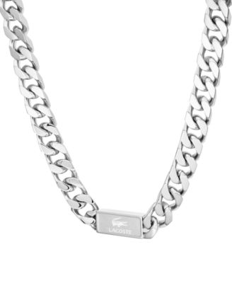 Stainless Steel Backhand 21-1/2" Chain Necklace