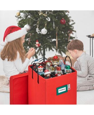 Nutcracker and Figurine Collectible Storage Box - Store up to 9 pc of 16 inch