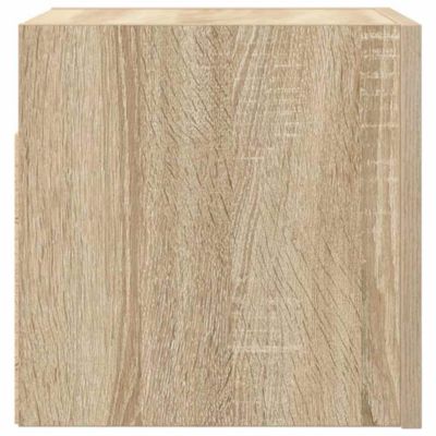 Wall Mounted TV Stands 2 pcs Sonoma Oak 12"x11.8"x11.8"