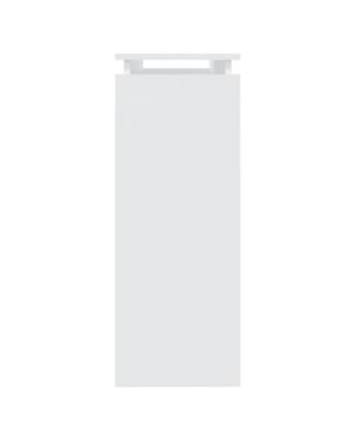 Console Table White 40.2"x11.8"x31.5" Engineered Wood