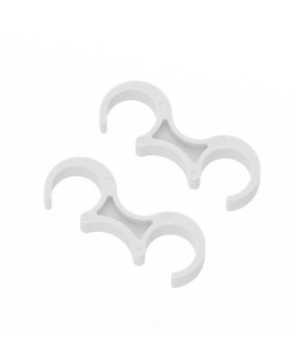Mata Set Of 2 Wide Plastic Ganging Clips For Extra Wide Chairs